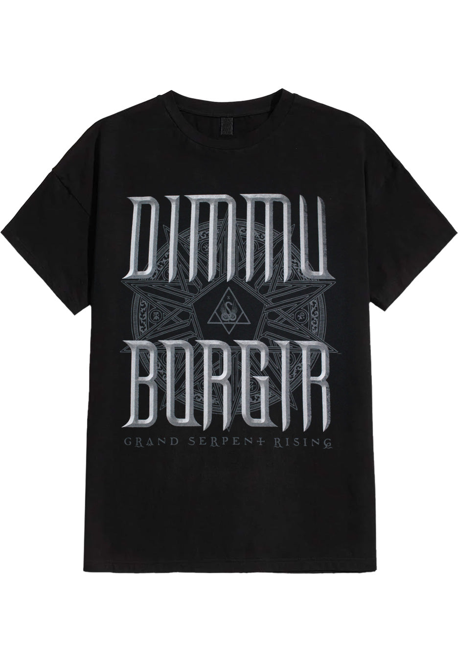dimmu-borgir-logo-gsr-t-shirt-homme-noir-black-metal image 1
