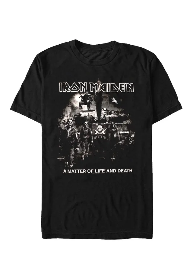 iron-maiden-matter-of-life-or-death-t-shirt-homme-noir image 1