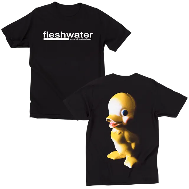 fleshwater-not-here-duck-t-shirt-coton-manches-courtes image 1