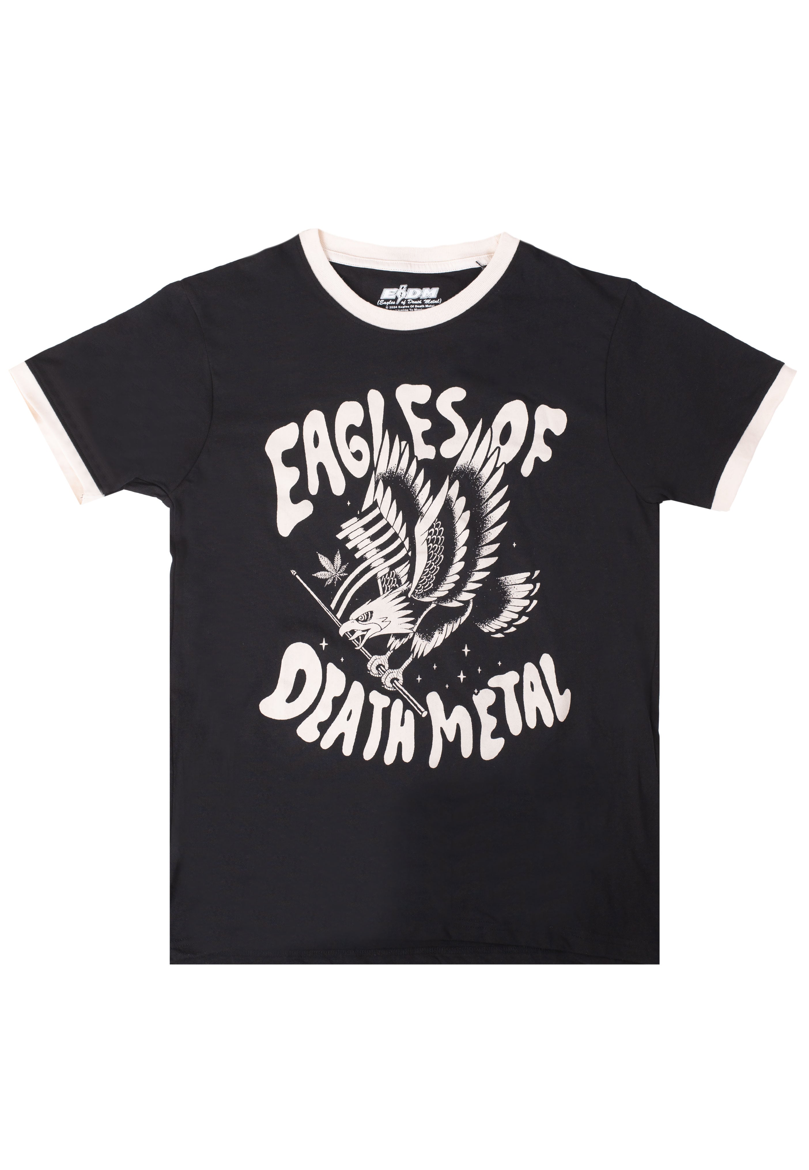 eagles-of-death-metal-eagle-ringer-t-shirt-noir image 1