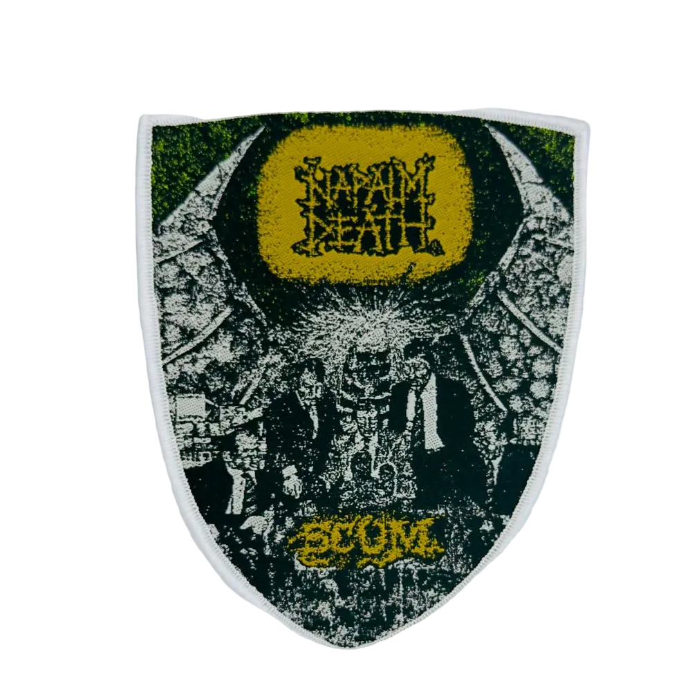 napalm-death-scum-patch-tiss-bordure-blanche image 2