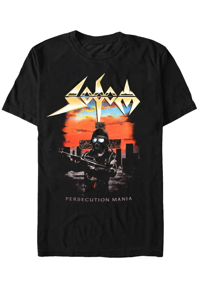 sodom-persecution-mania-t-shirt-noir-thrash-metal image 1