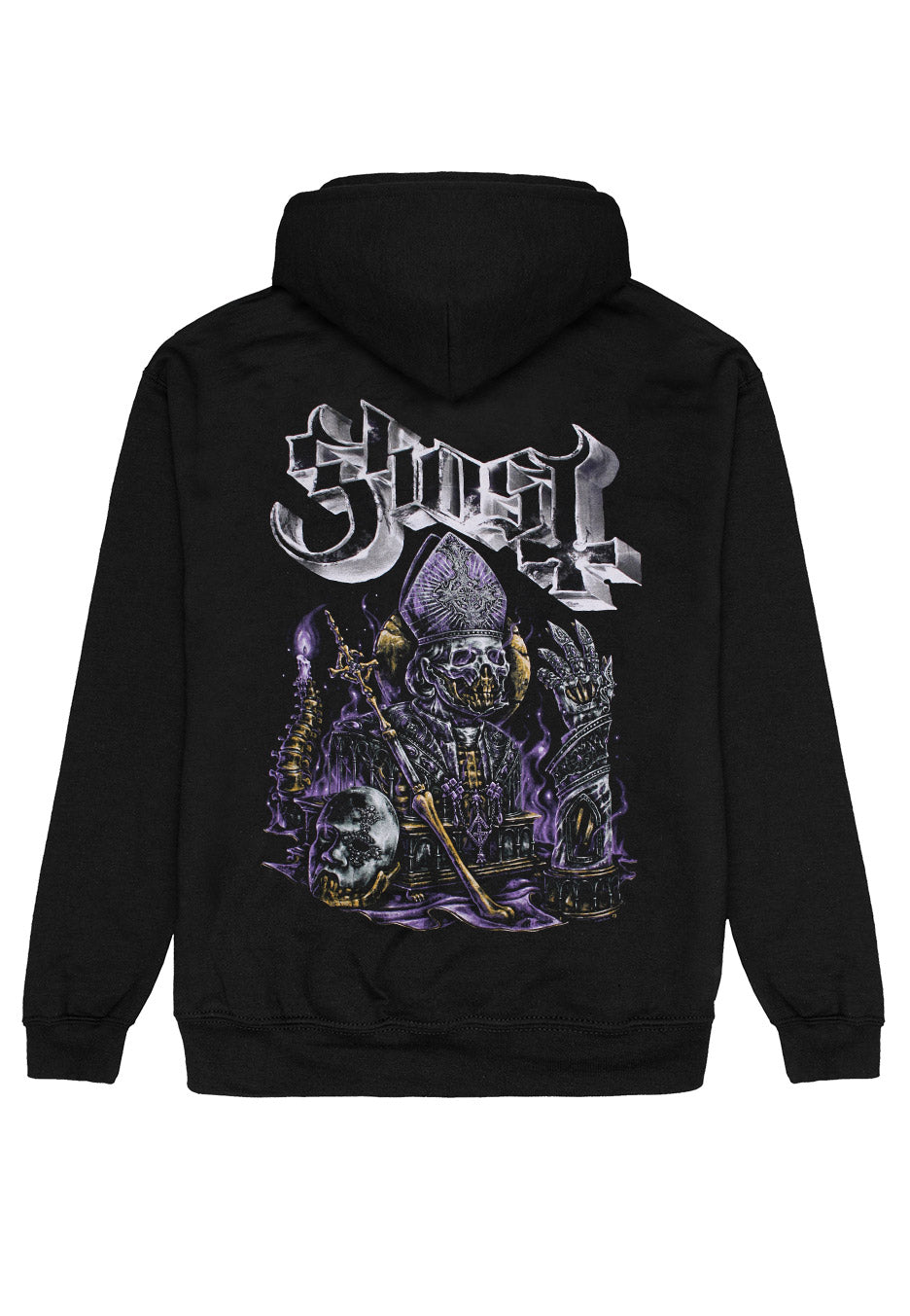 ghost-in-perpetua-sweat-zipp-noir-taille-m-manches-longues image 2