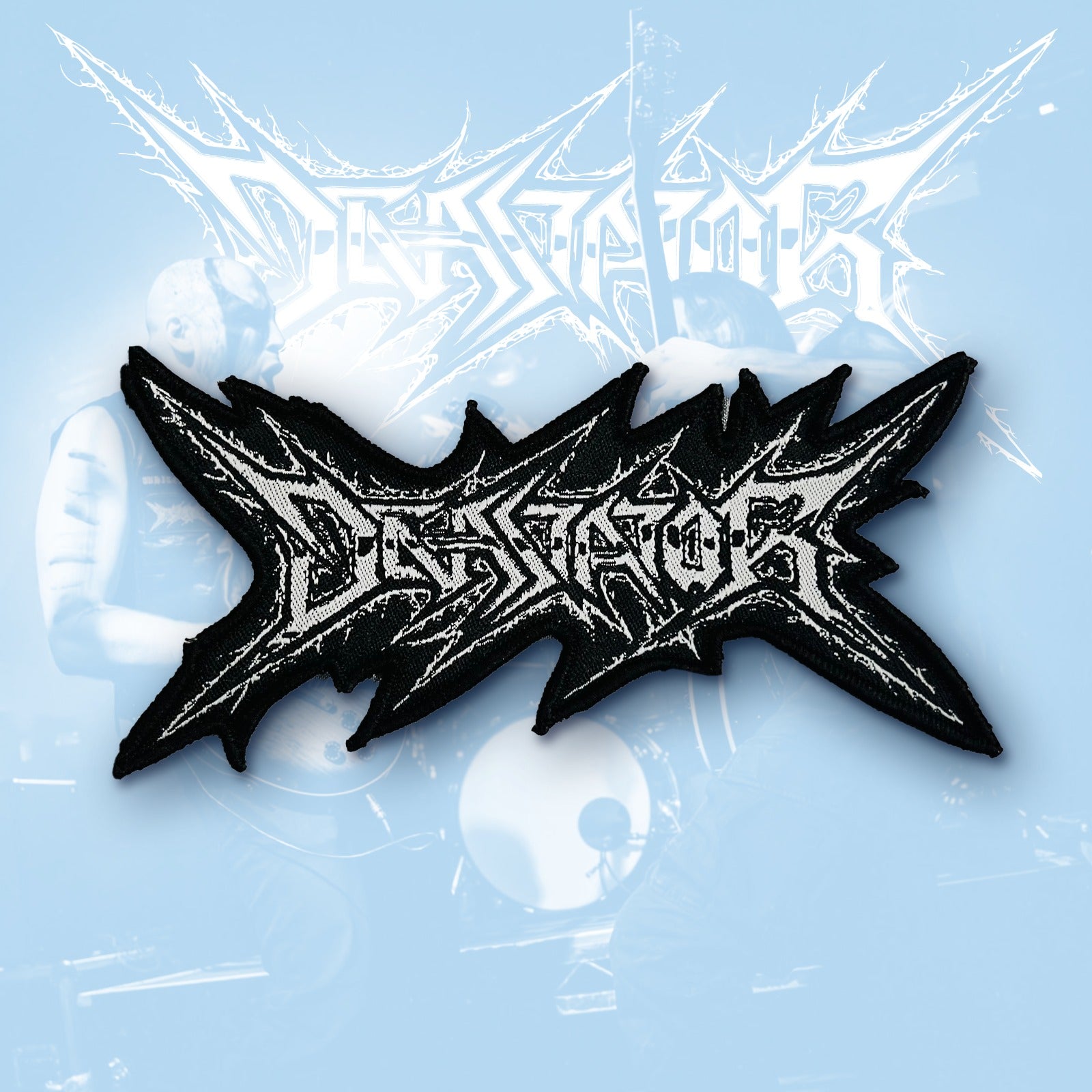 devastator-logo-patch-tiss-bordure-noire-5-pouces image 2