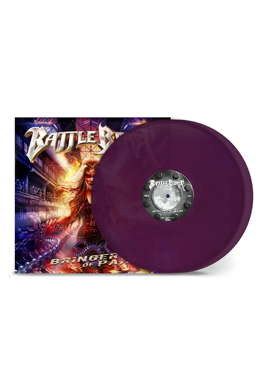 battle-beast-bringer-of-pain-double-vinyle-violet image 1