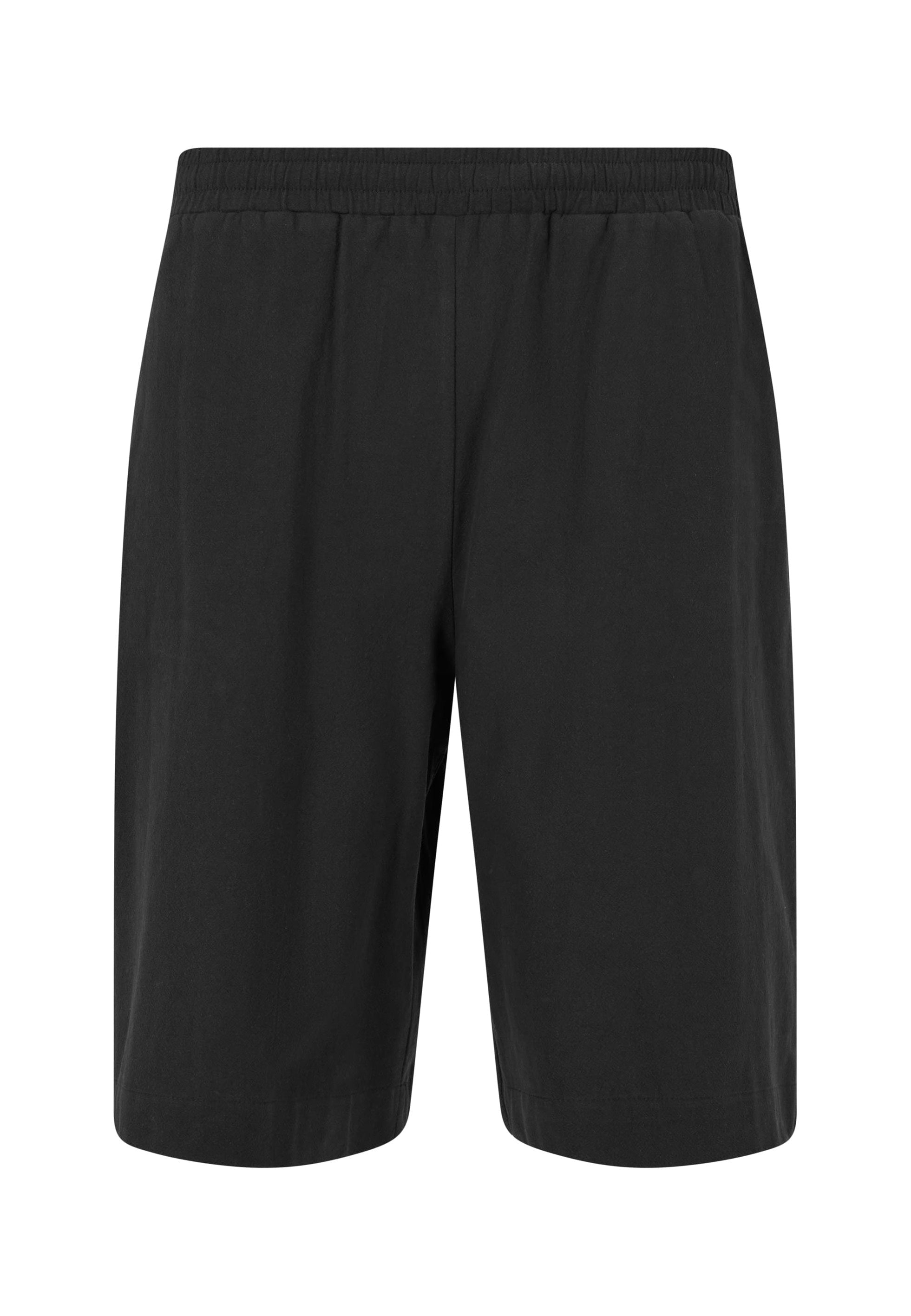 urban-classics-wide-crepe-short-noir-coton-homme image 7