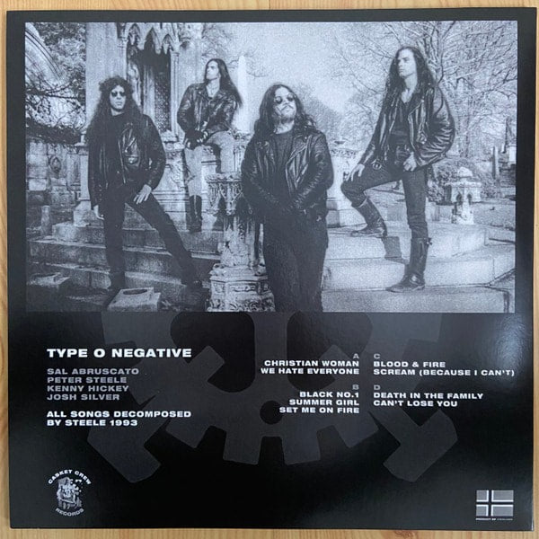 type-o-negative-bloody-kisses-demos-test-press-2lp-vinyle-noir image 2