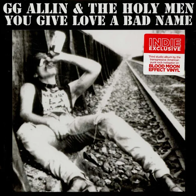 783punx-gg-allin-you-give-love-a-bad-name-lp-blood-moon image 1