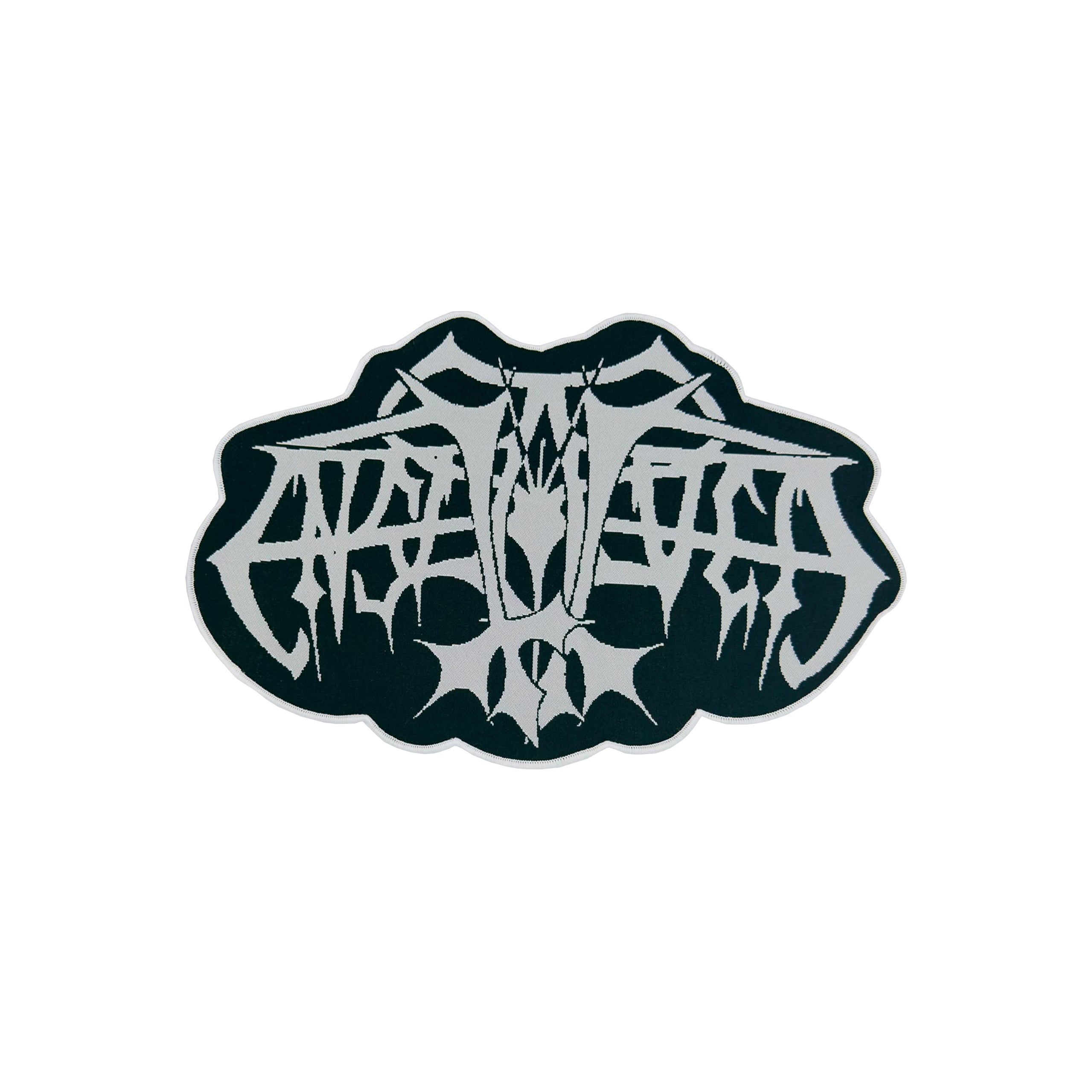 enslaved-logo-cusson-tiss-oversized-bordure-noire-30-cm image 4