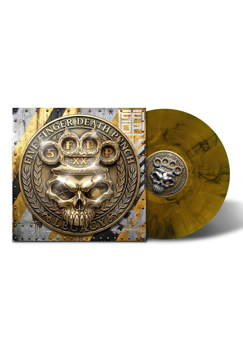 five-finger-death-punch-legacy-vinyle-amber-wave image 1
