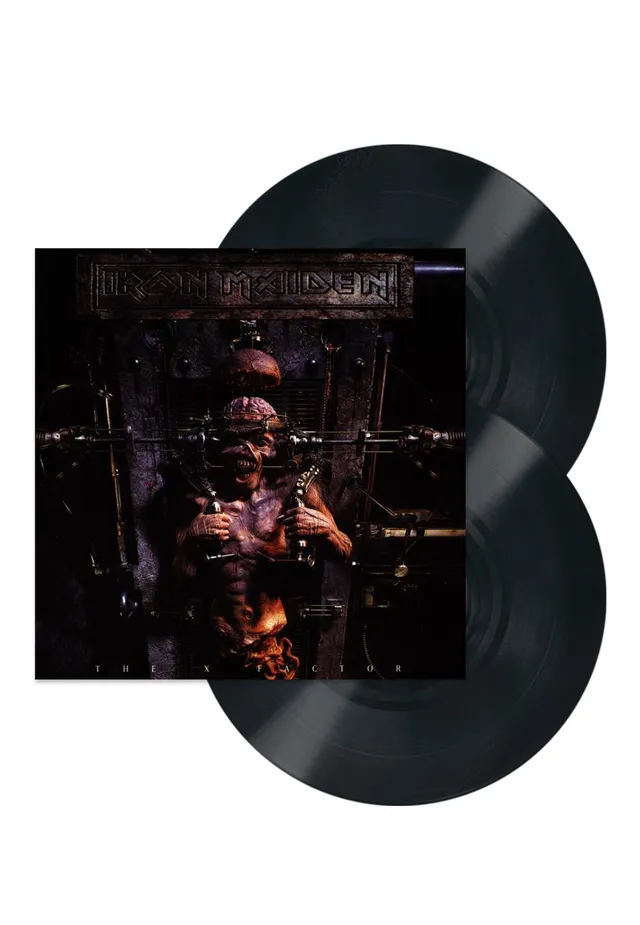 iron-maiden-the-x-factor-vinyle-2-lp-remastered-heavy-metal image 1