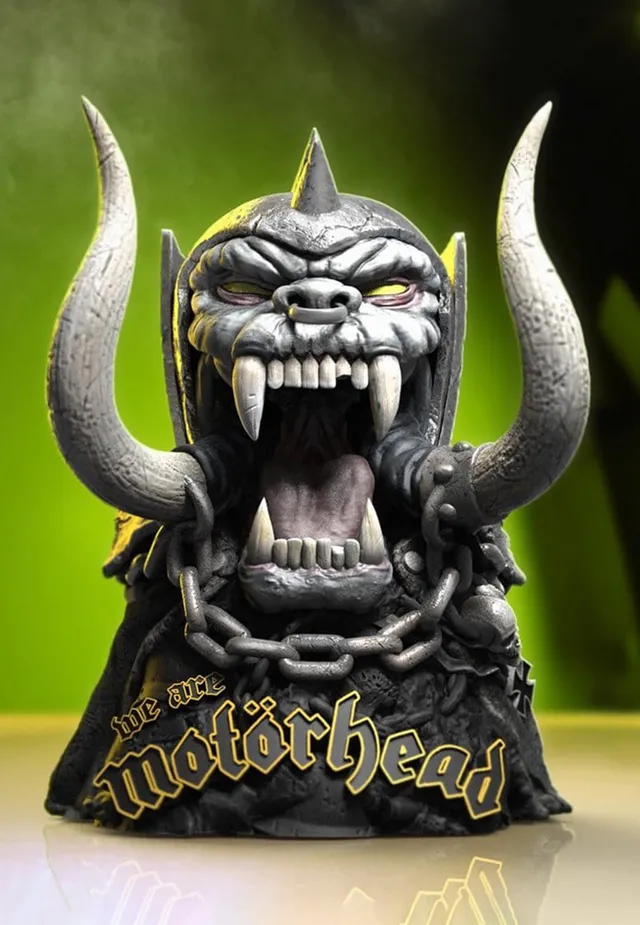 mot-rhead-warpig-3d-statue-collector-multicolore image 1