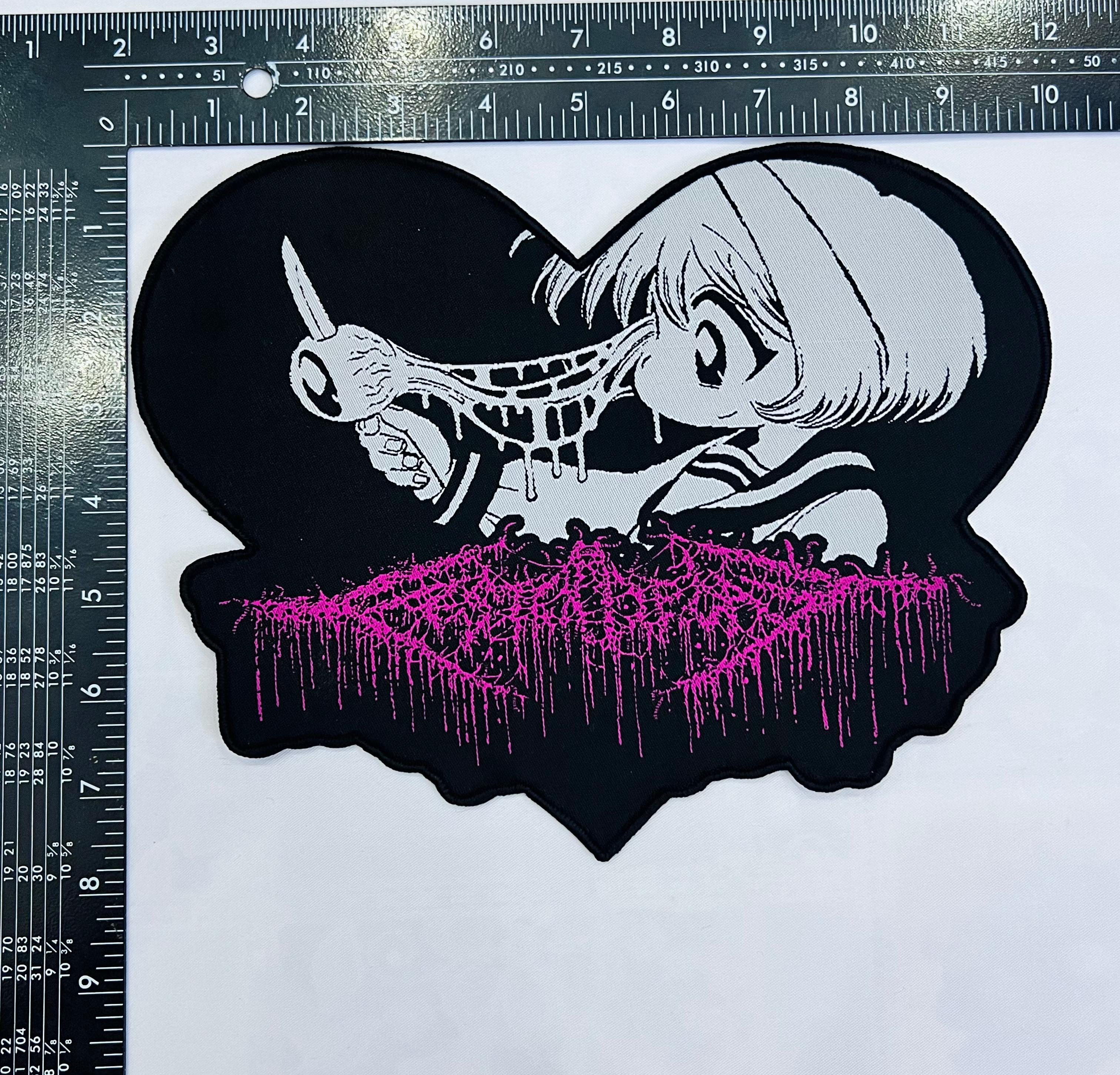festerdecay-ichigo-cha-n-patch-surdimensionn-noir image 3