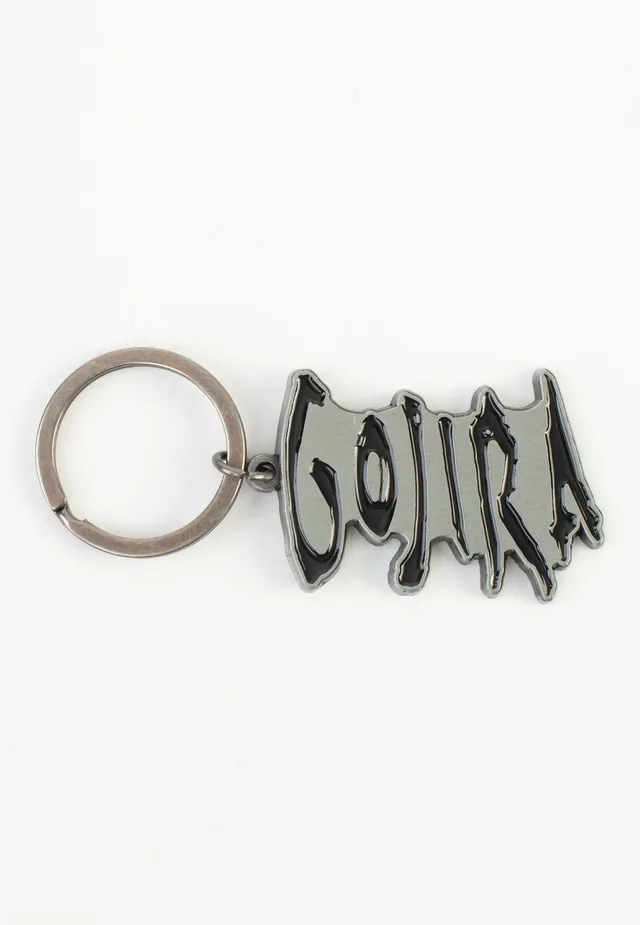 gojira-logo-porte-cl-s-m-tal-gris-taille-unique image 1