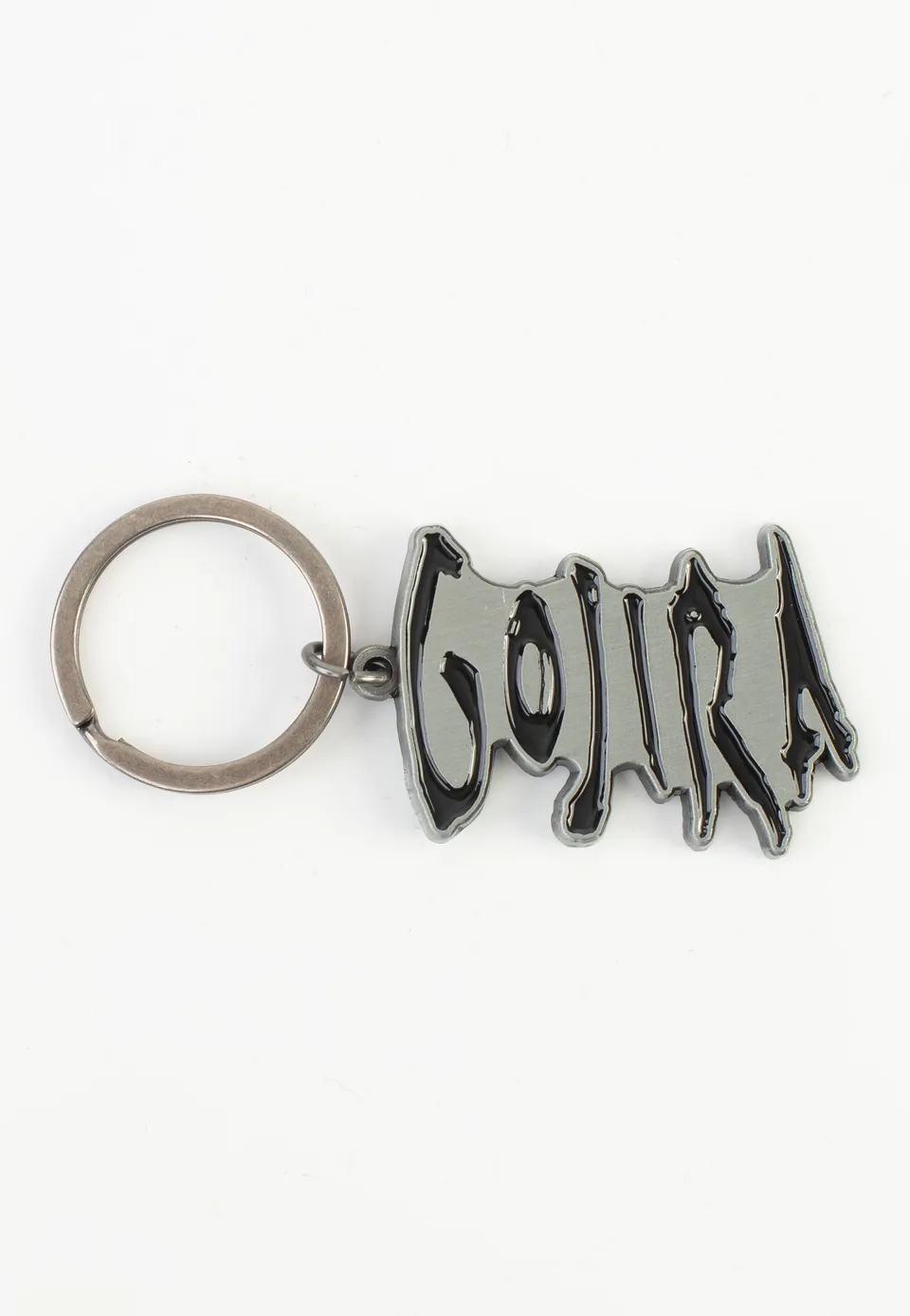 gojira-logo-porte-cl-s-m-tal-gris-taille-unique image 1