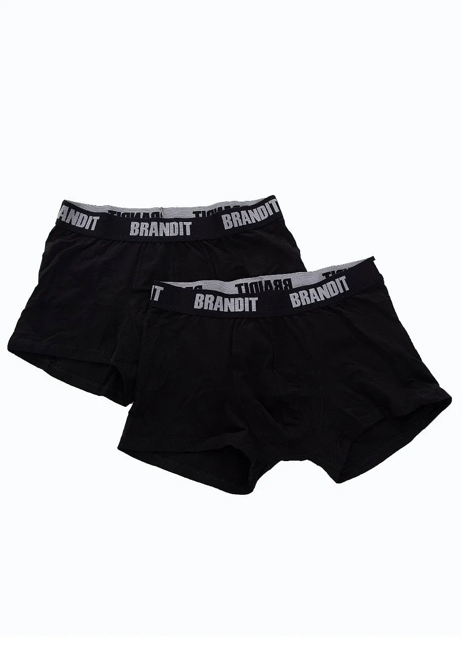 brandit-boxer-logo-boxer-noir-lot-de-2-coton image 1