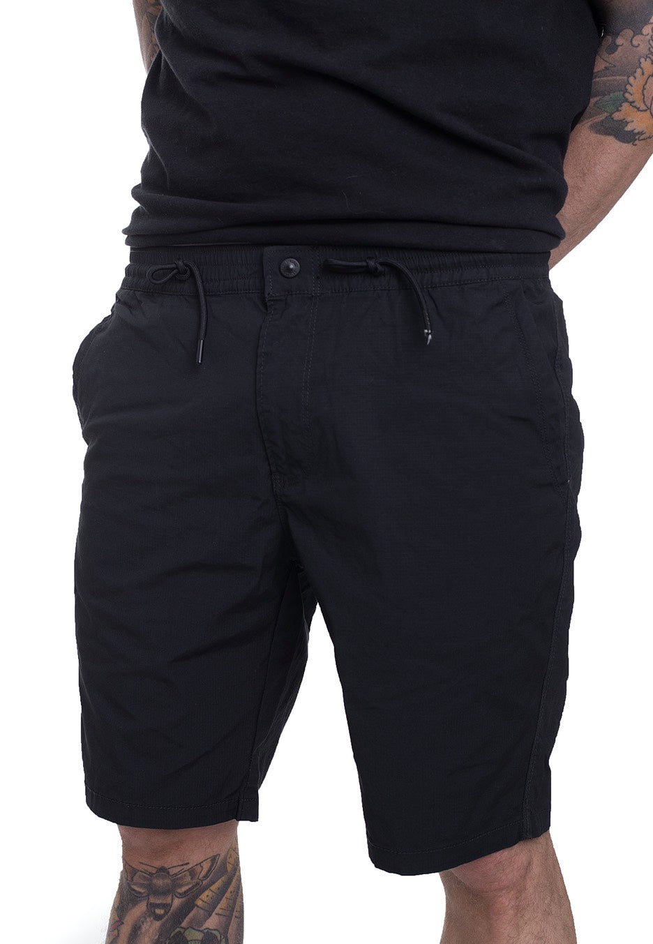 vintage-industries-kaiden-steel-short-gris-homme-coupe-droite image 5