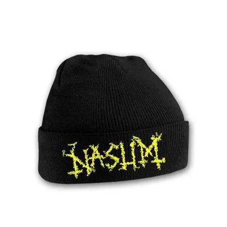 nasum-napalm-logo-bonnet-brod-noir image 1