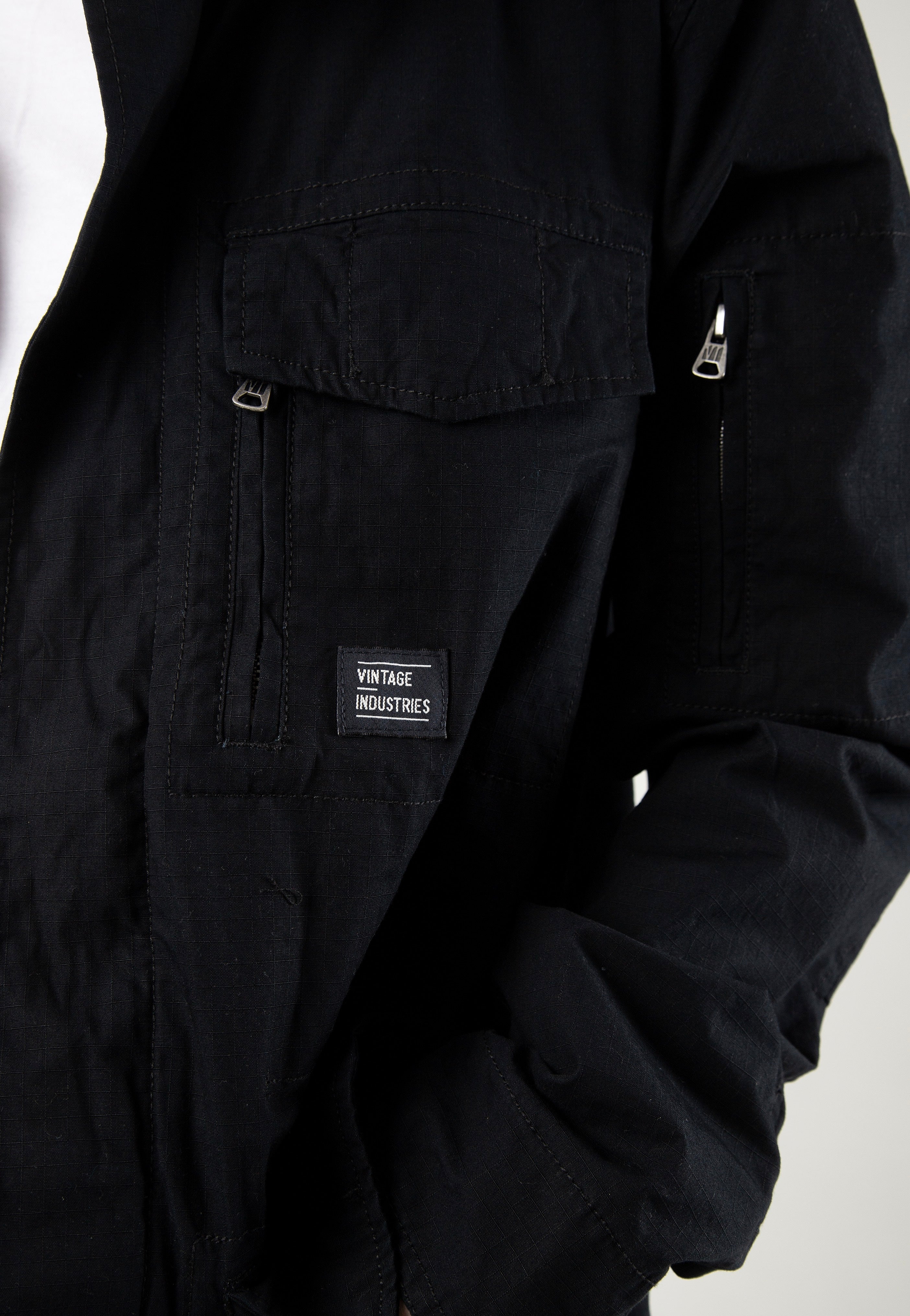 vintage-industries-cranford-black-veste-homme-noire image 5