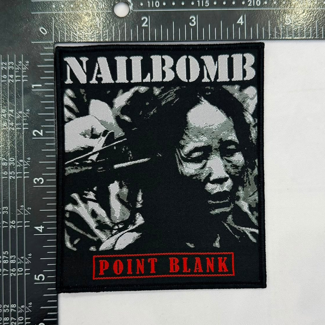 nailbomb-point-blank-patch-tiss-bordure-rouge image 7
