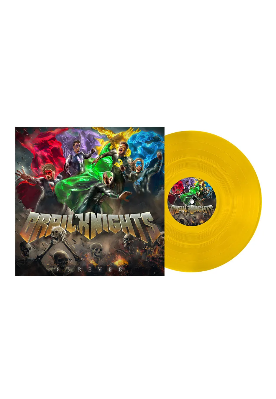 grailknights-forever-vinyle-jaune-transparent-dition-limit-e image 1