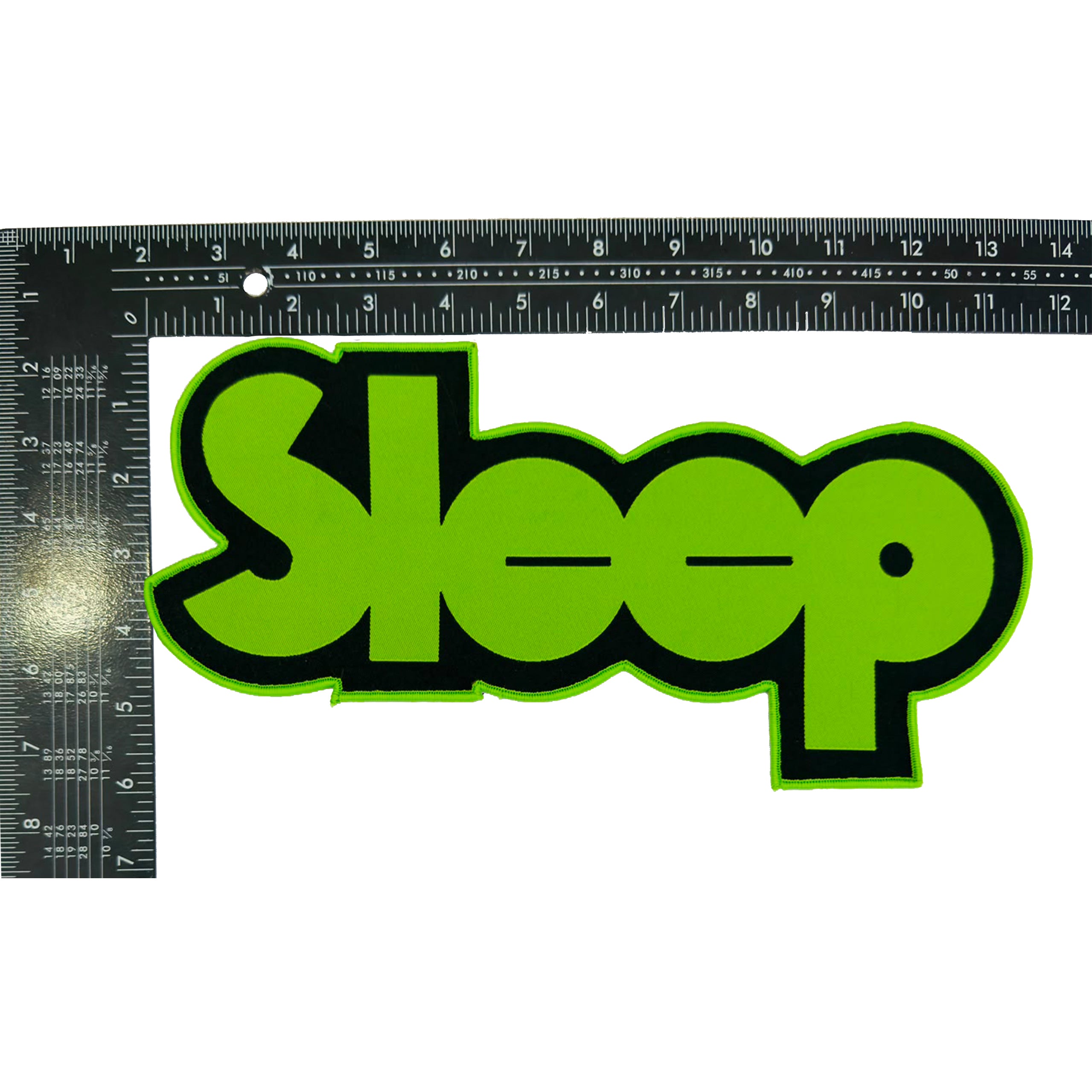 sleep-logo-patch-tiss-surdimensionn-bordure-noire image 5