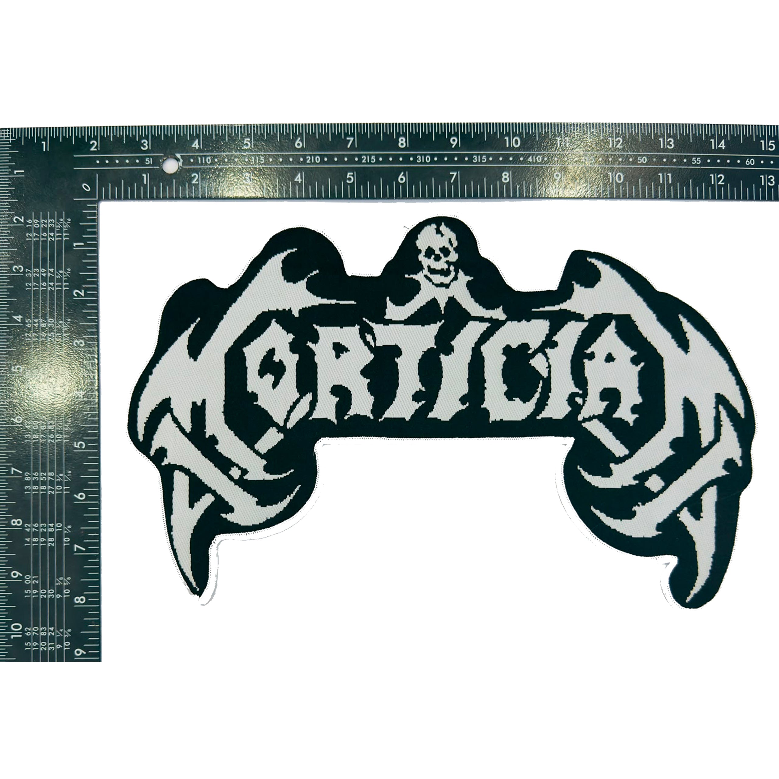 mortician-logo-patch-tiss-oversize-12-pouces image 3