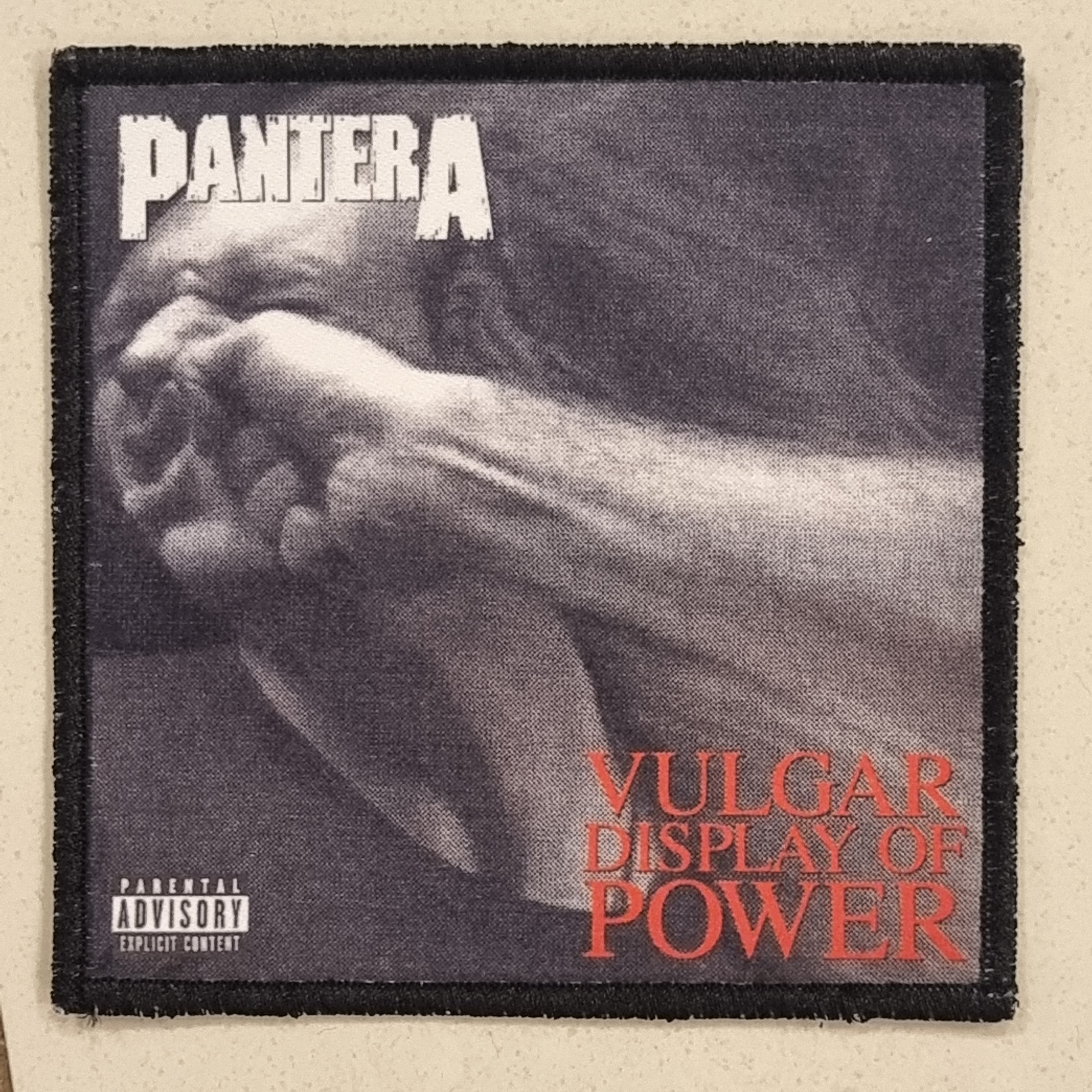 pantera-vulgar-display-of-power-patch-cusson-metal image 1