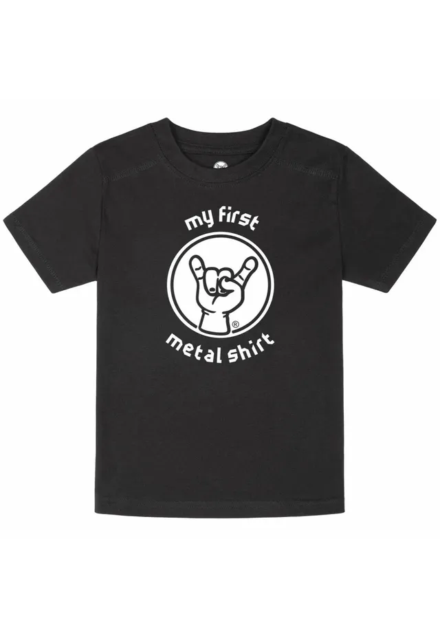 metal-kids-my-first-metal-shirt-t-shirt-enfant-noir image 1