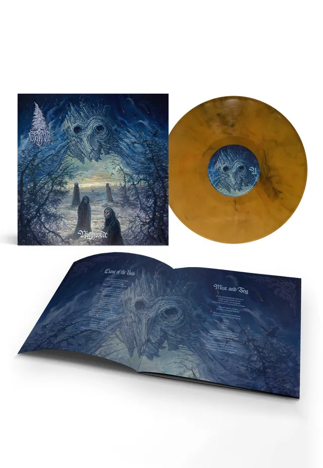grima-nightside-vinyle-marbr-jaune-orange-noir image 1