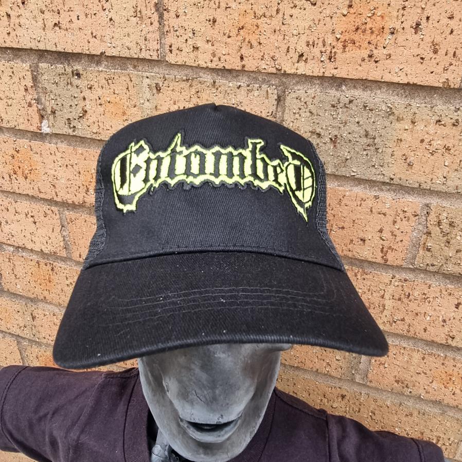 783punx-entombed-casquette-trucker-logo-jaune-phosphorescent image 2