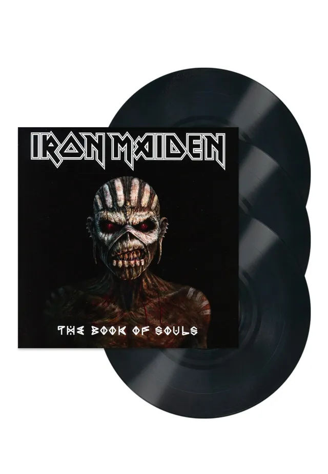 iron-maiden-the-book-of-souls-triple-vinyle-3-lp image 1