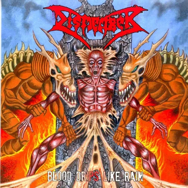 dismember-blood-drips-like-rain-double-vinyle-rouge-limit-300 image 1