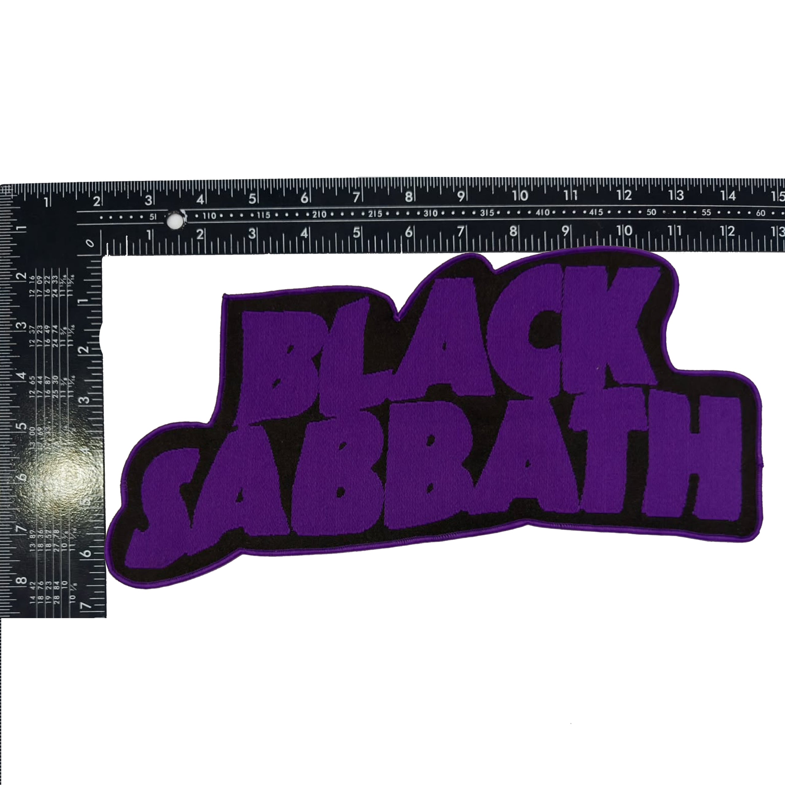 black-sabbath-logo-patch-oversize-tiss-30-cm-noir image 5