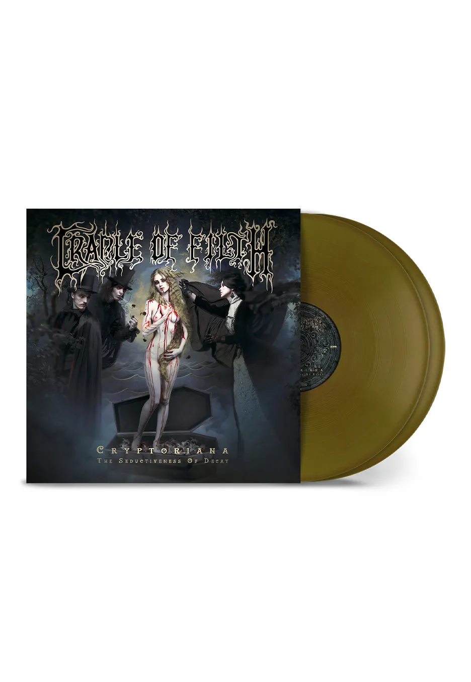 cradle-of-filth-cryptoriana-double-vinyle-gold-black image 1