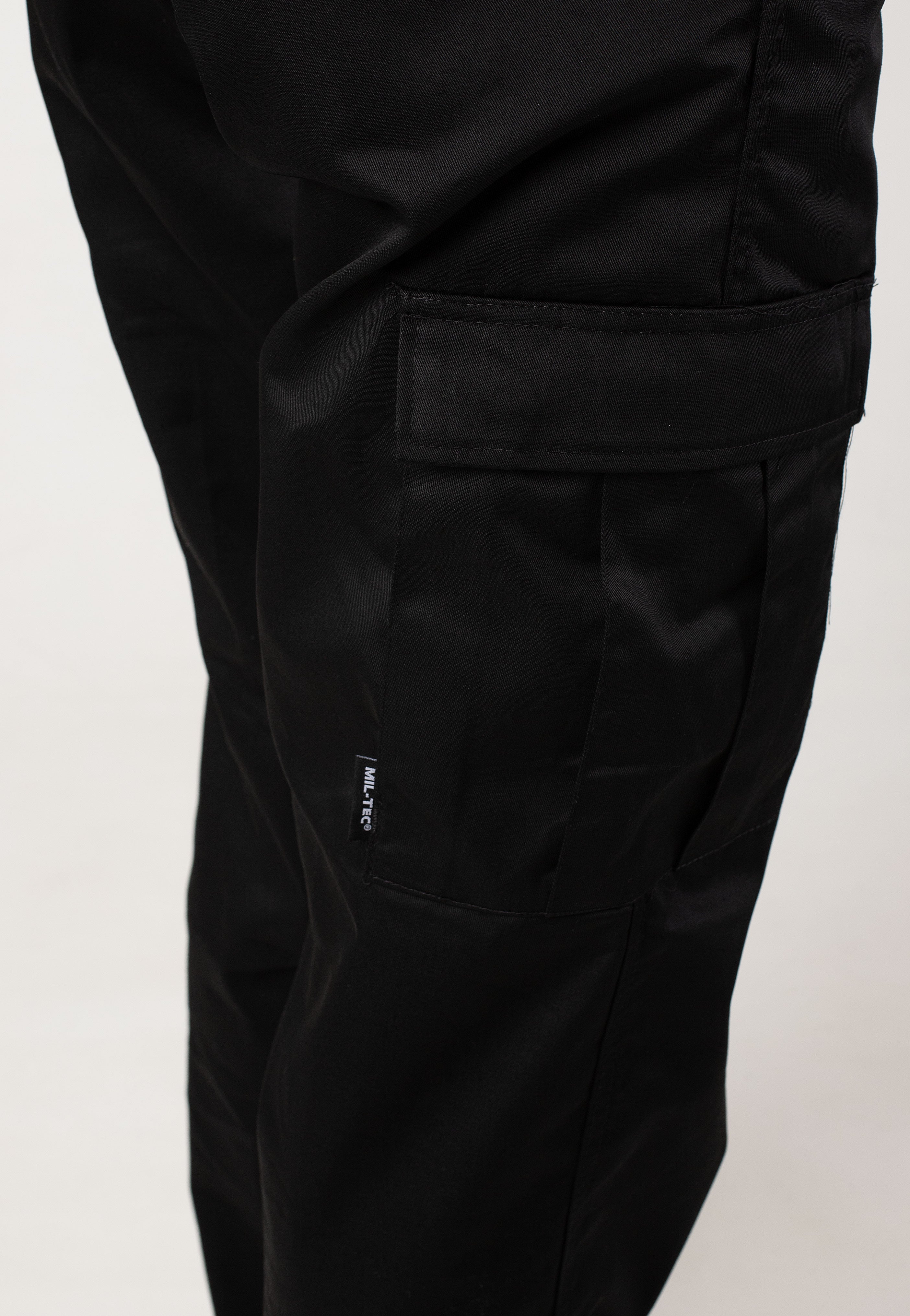 mil-tec-us-ranger-bdu-pantalon-cargo-noir-coton image 5