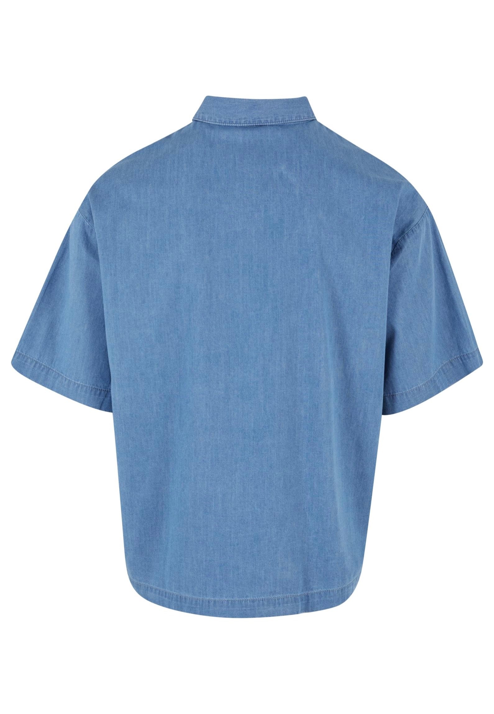 urban-classics-lightweight-denim-chemise-bleu-skyblue-homme image 7