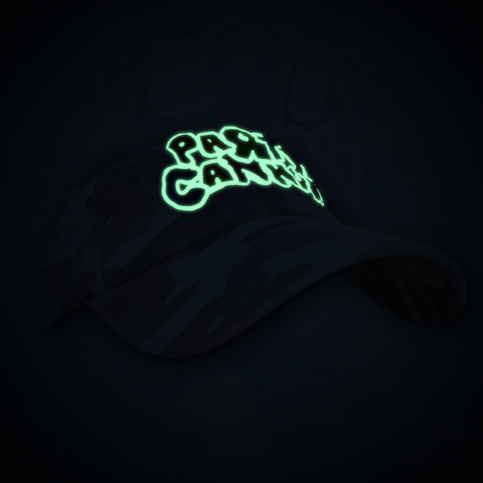 party-cannon-glow-in-the-dark-casquette-dad-camo-rose image 2