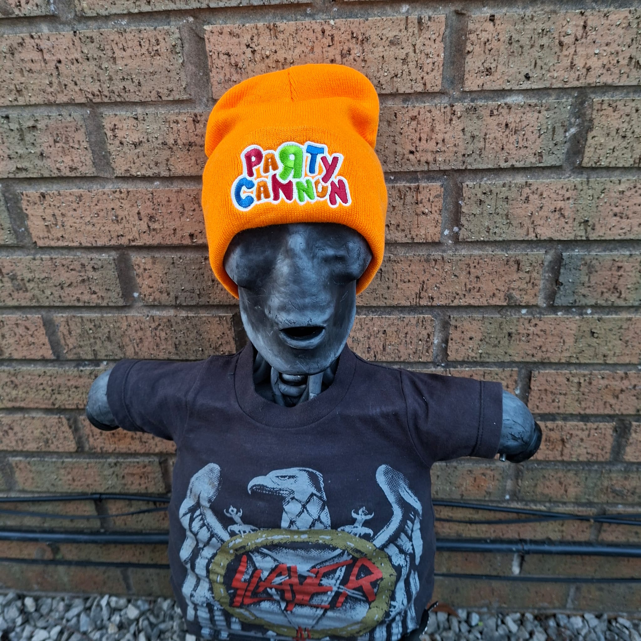 party-cannon-logo-bonnet-orange-phosphorescent-logo-brod image 6