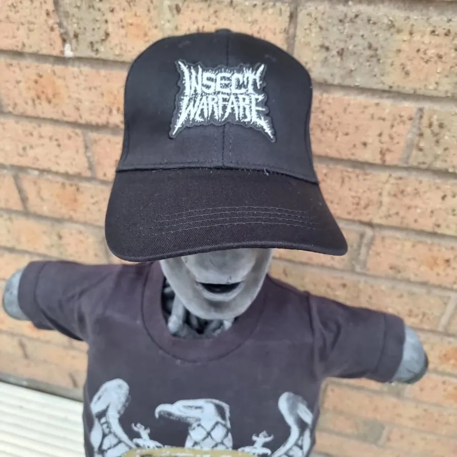 insect-warfare-logo-casquette-baseball-grise-phosphorescente image 1