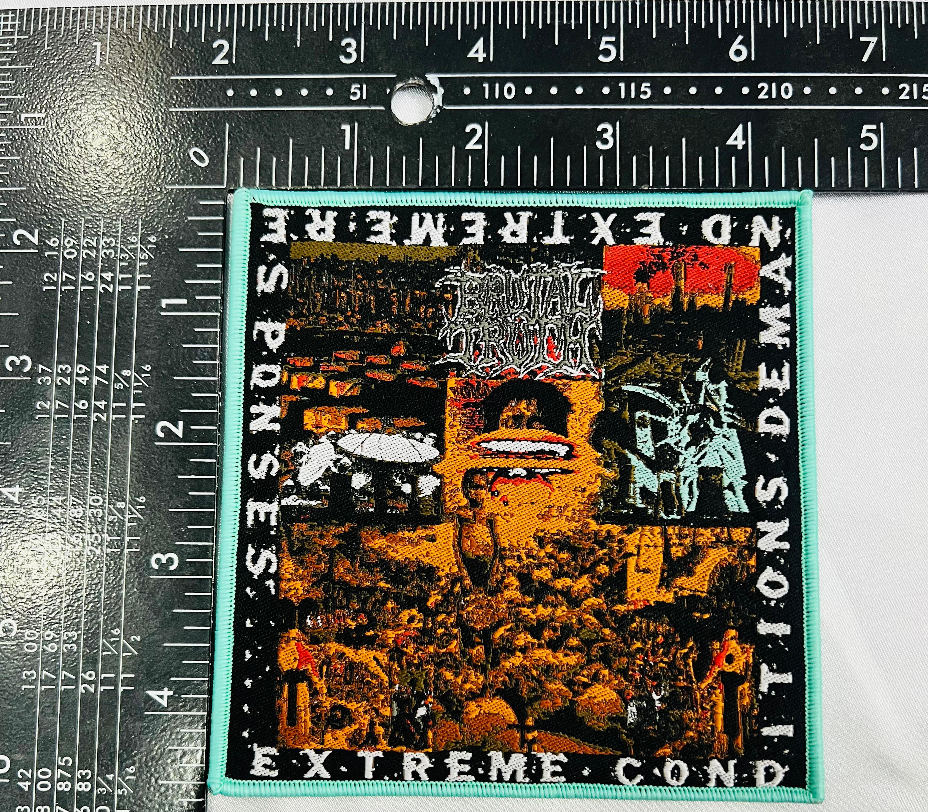 brutal-truth-extreme-conditions-patch-tiss-bordure-noire image 5
