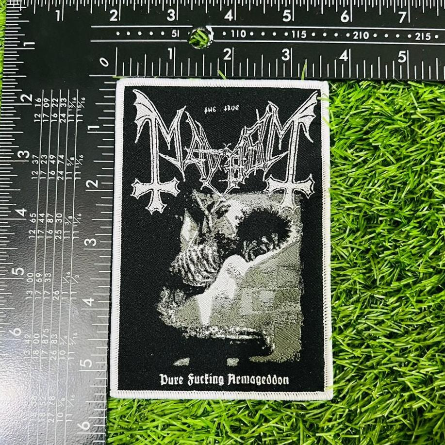 mayhem-pure-fucking-armageddon-patch-tiss-bordure-blanche image 5
