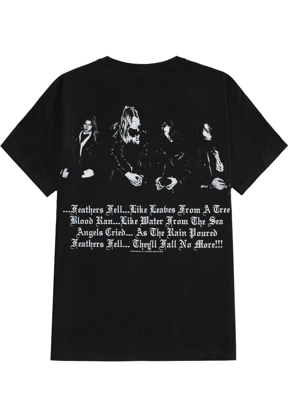 dissection-the-past-is-alive-t-shirt-noir-taille-l image 2