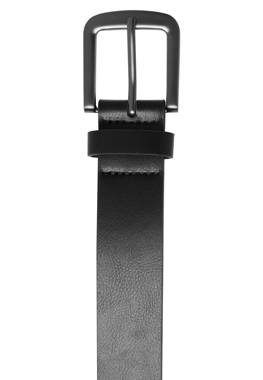 urban-classics-ceinture-noir-argent-simili-cuir image 2