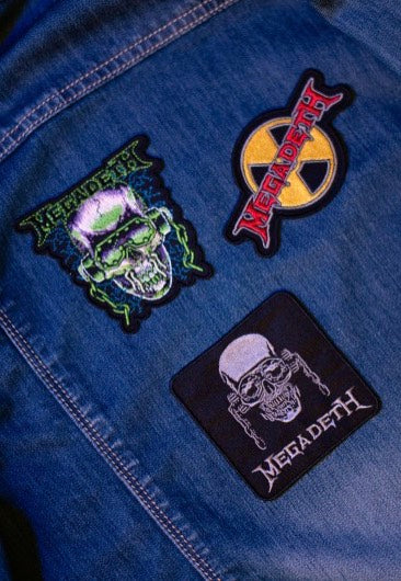 megadeth-set-of-3-patch-cusson-thrash-metal-multicolore image 4