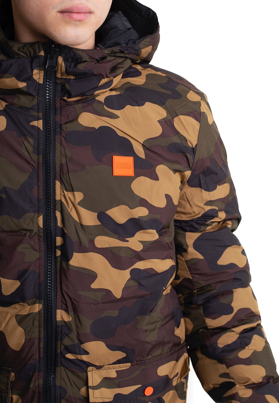 urban-classics-reversible-black-woodcamo-veste-hiver-homme image 7