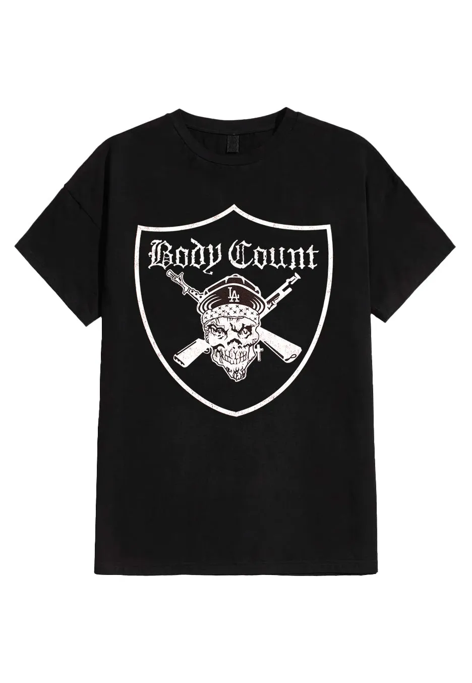 body-count-gunner-pirate-shield-t-shirt-noir-homme image 1