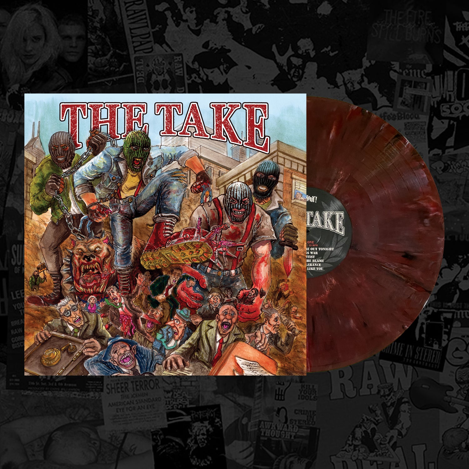 blackout-the-take-vinyle-lp-splatter-bleu-dition-limit-e image 4