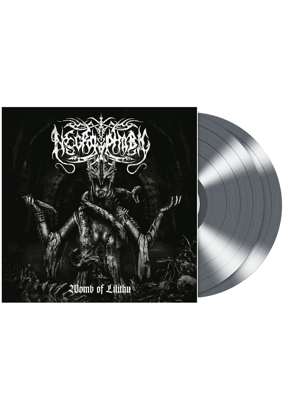 necrophobic-womb-of-lilithu-double-vinyle-argent-death-metal image 1