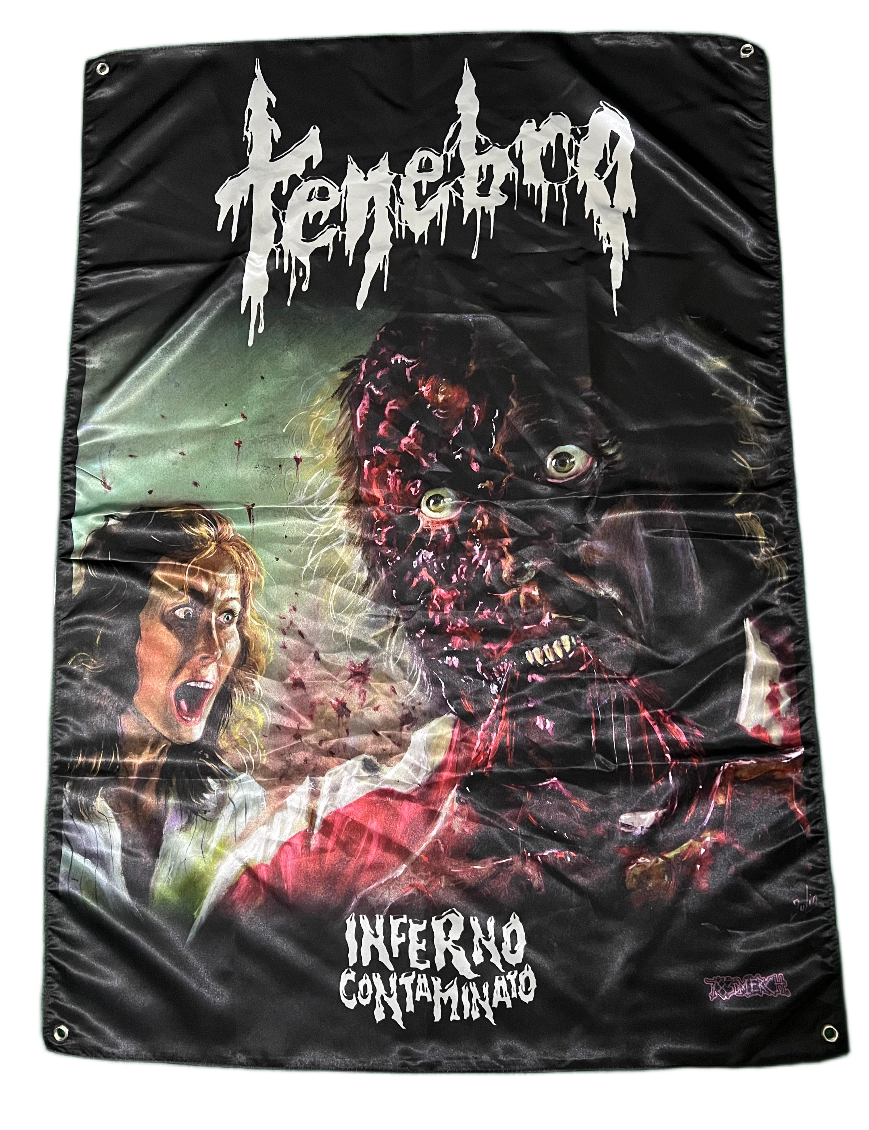 tenebro-inferno-contaminato-drapeau-mural-100x70-cm image 2